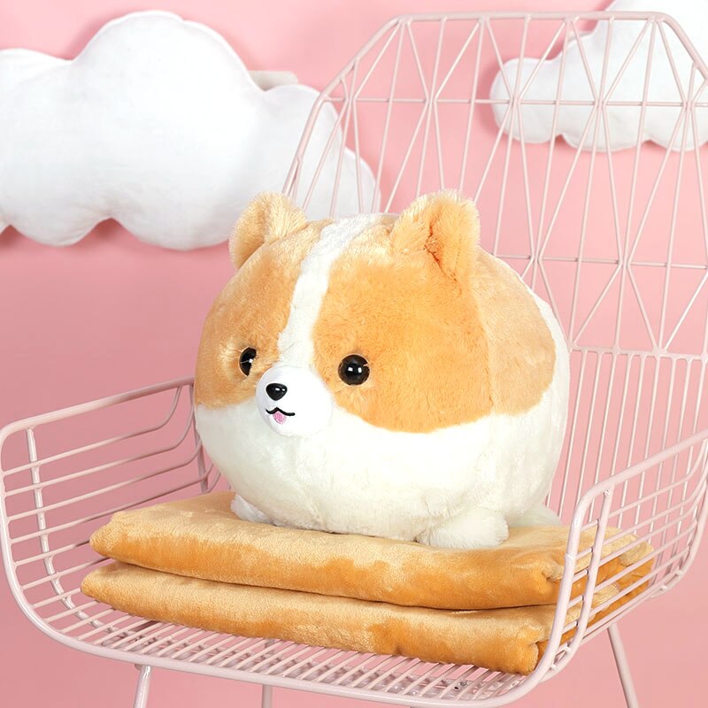 Furry Doll Blanket Plush Toy Multi-Purpose Vehicle