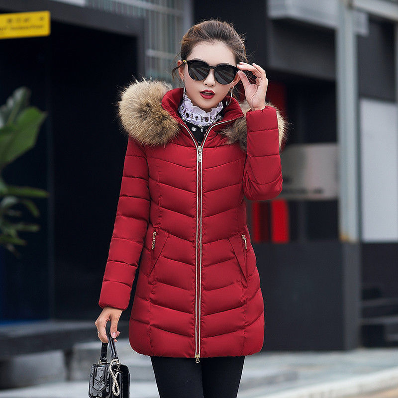 Winter Fur Hooded Coat