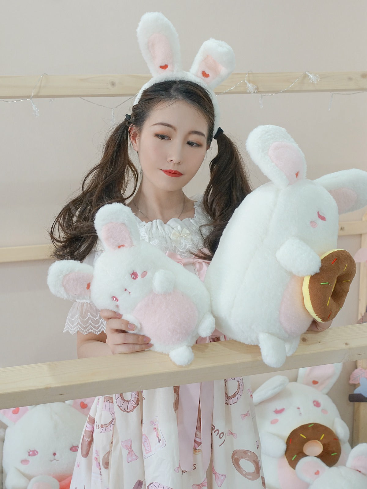 Sleeping Rabbit Plush