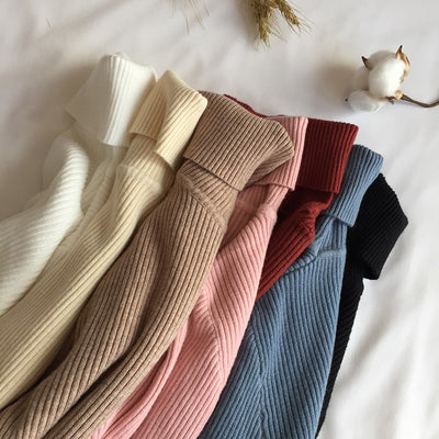 Women's turtleneck sweater