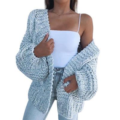 Winter Faux Knitted Cardigan