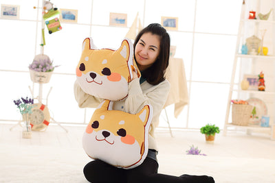 Shiba Inu Burger Pillow