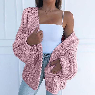 Winter Faux Knitted Cardigan