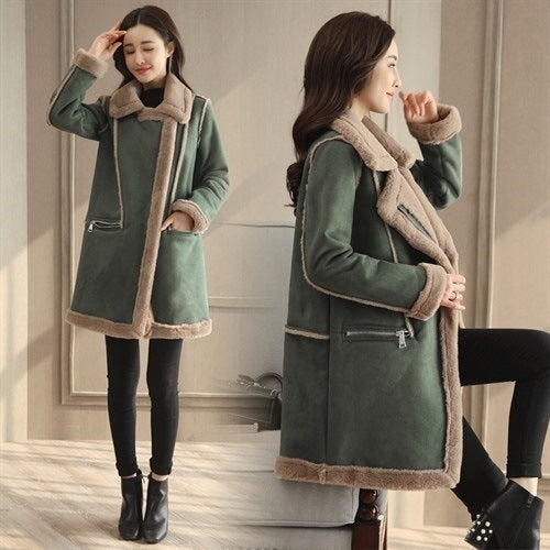 Elegant Autumn And Winter Woolen Jacket