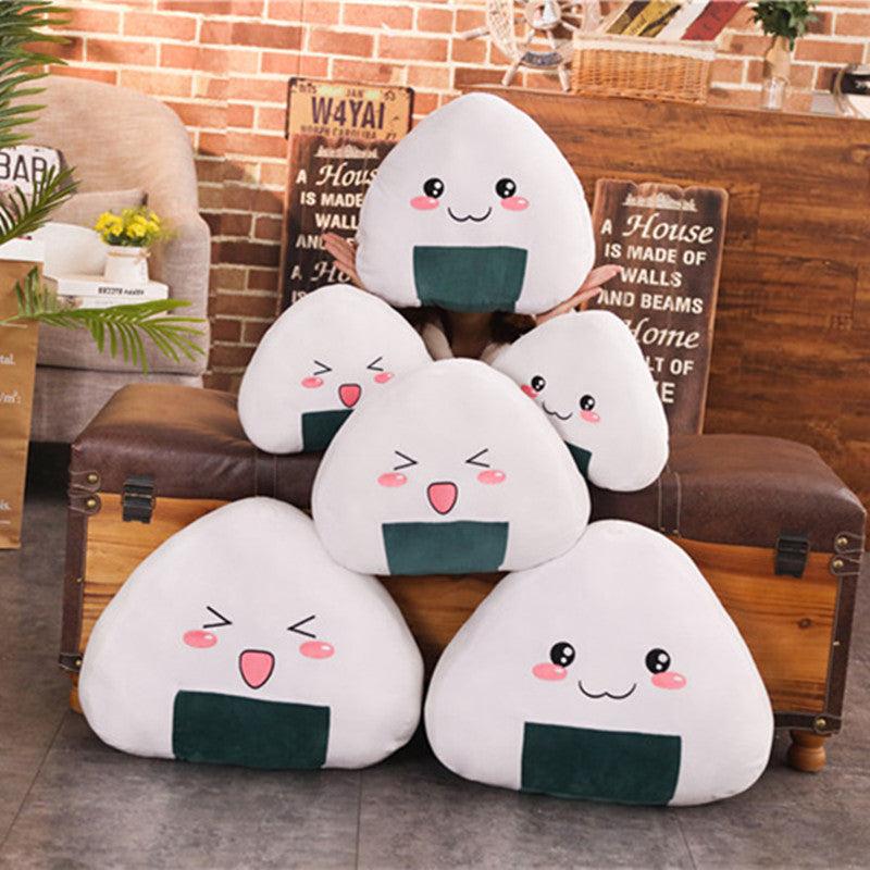 Cartoon Anime Rice Ball Plush Toy 