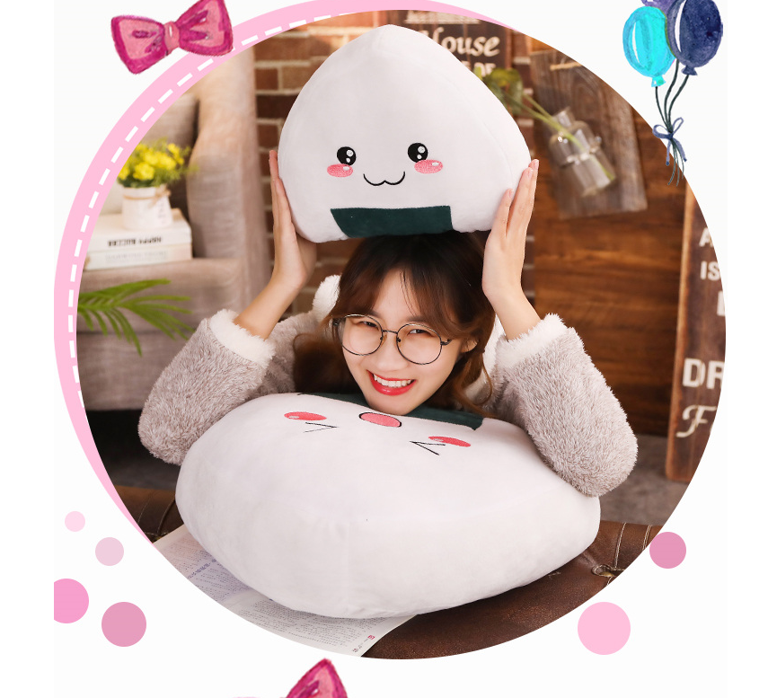 UwU Rice Ball Pillow