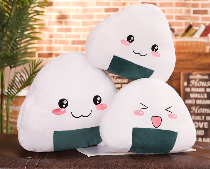 UwU Rice Ball Pillow