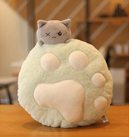 Cat Paw Pillow