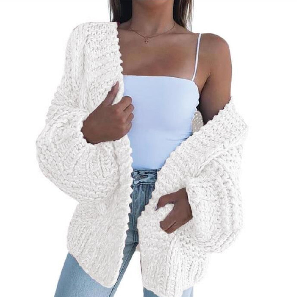 Winter Faux Knitted Cardigan