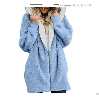 Cotton Coat Plush Sweater