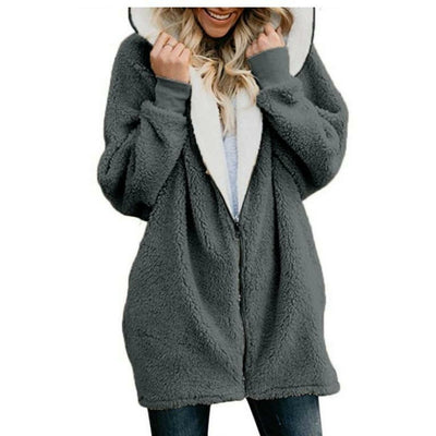 Cotton Coat Plush Sweater