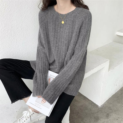 Loose Autumn Kitted Sweater