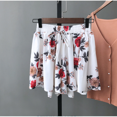 Floral Print Skirt