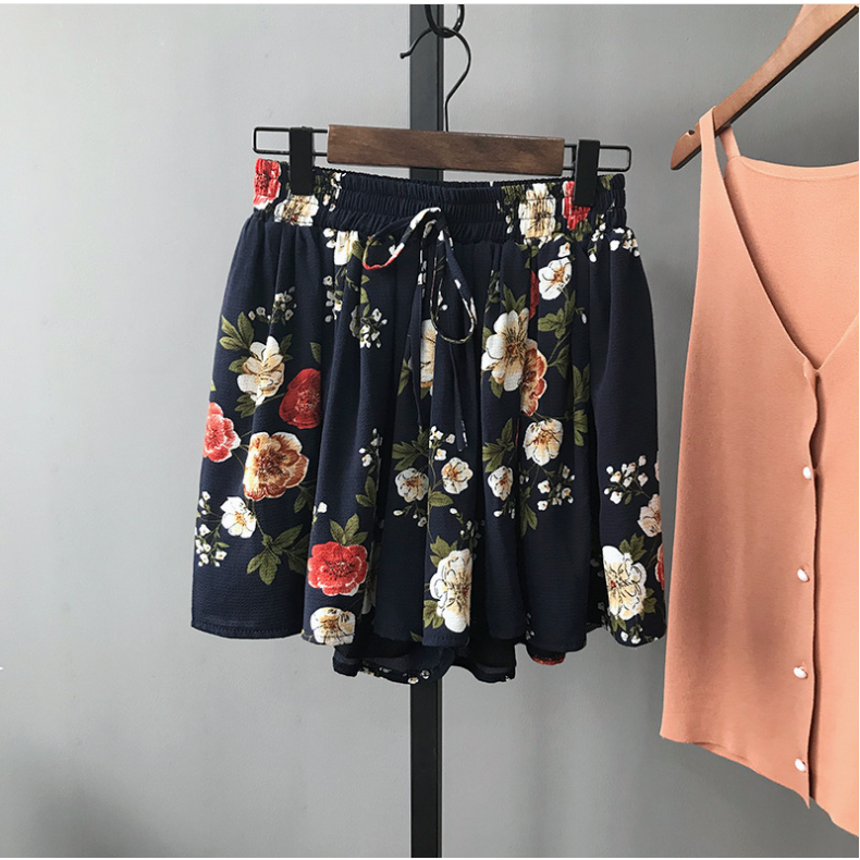 Floral Print Skirt