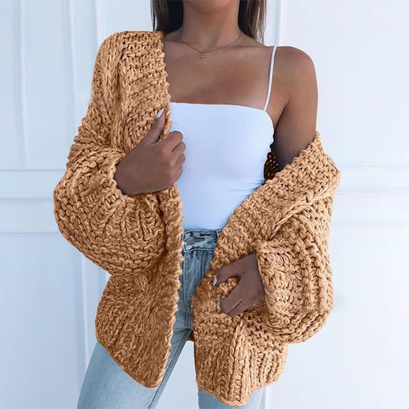 Winter Faux Knitted Cardigan