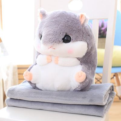 Hamster Pillow w/ Blanket