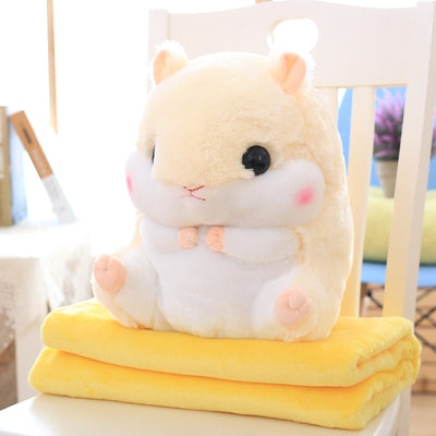 Hamster Pillow w/ Blanket