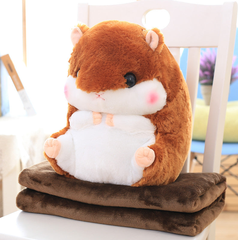 Hamster Pillow w/ Blanket