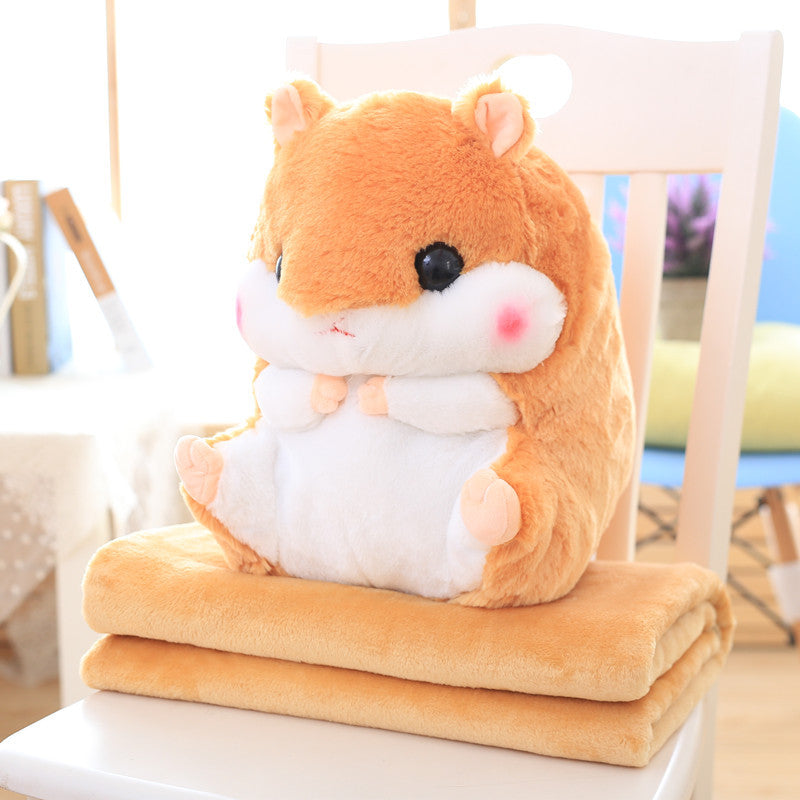 Hamster Pillow w/ Blanket