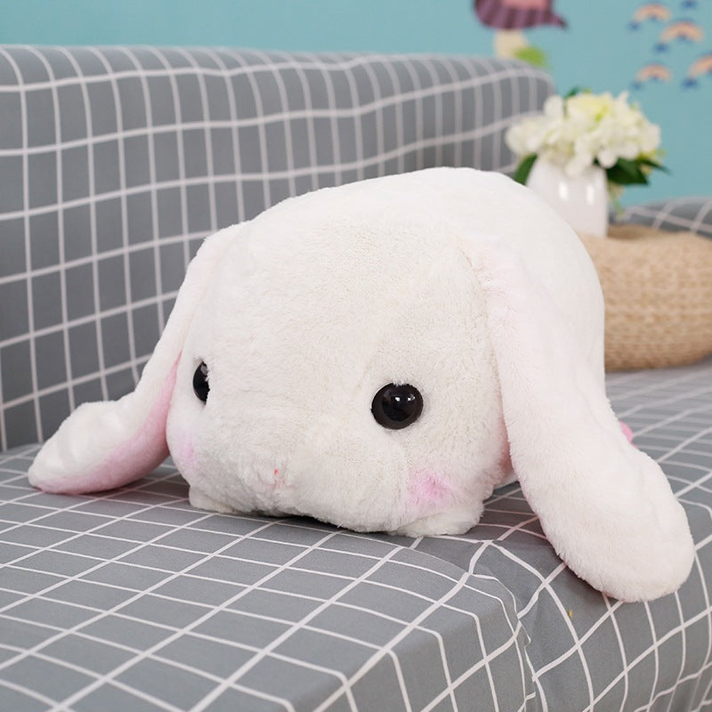 Lop rabbit pillow plush