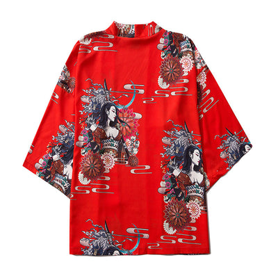 Samurai Multicolored Kimonos