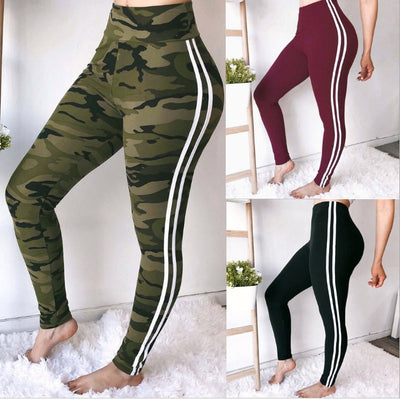 Slim Slimming Camouflage Yoga Pants Leggings