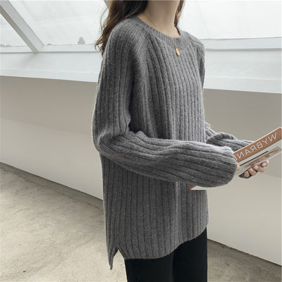 Loose Autumn Kitted Sweater