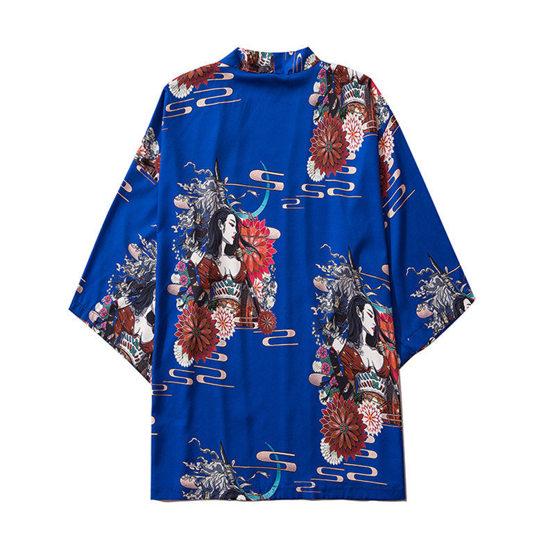 Samurai Multicolored Kimonos