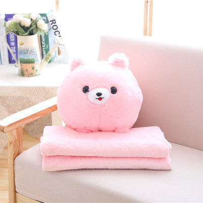 Fluffy Shiba Blanket Plush