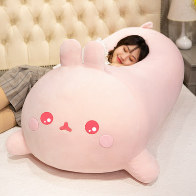 Oversized Bunny Plush Pillow