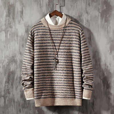 Round Neck Pullover Sweater