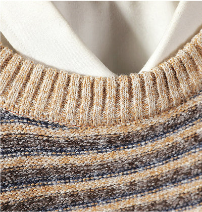 Round Neck Pullover Sweater